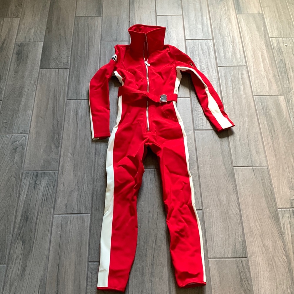 Cordova Ski Jumpsuit - Red size XS - Picture 2 of 15